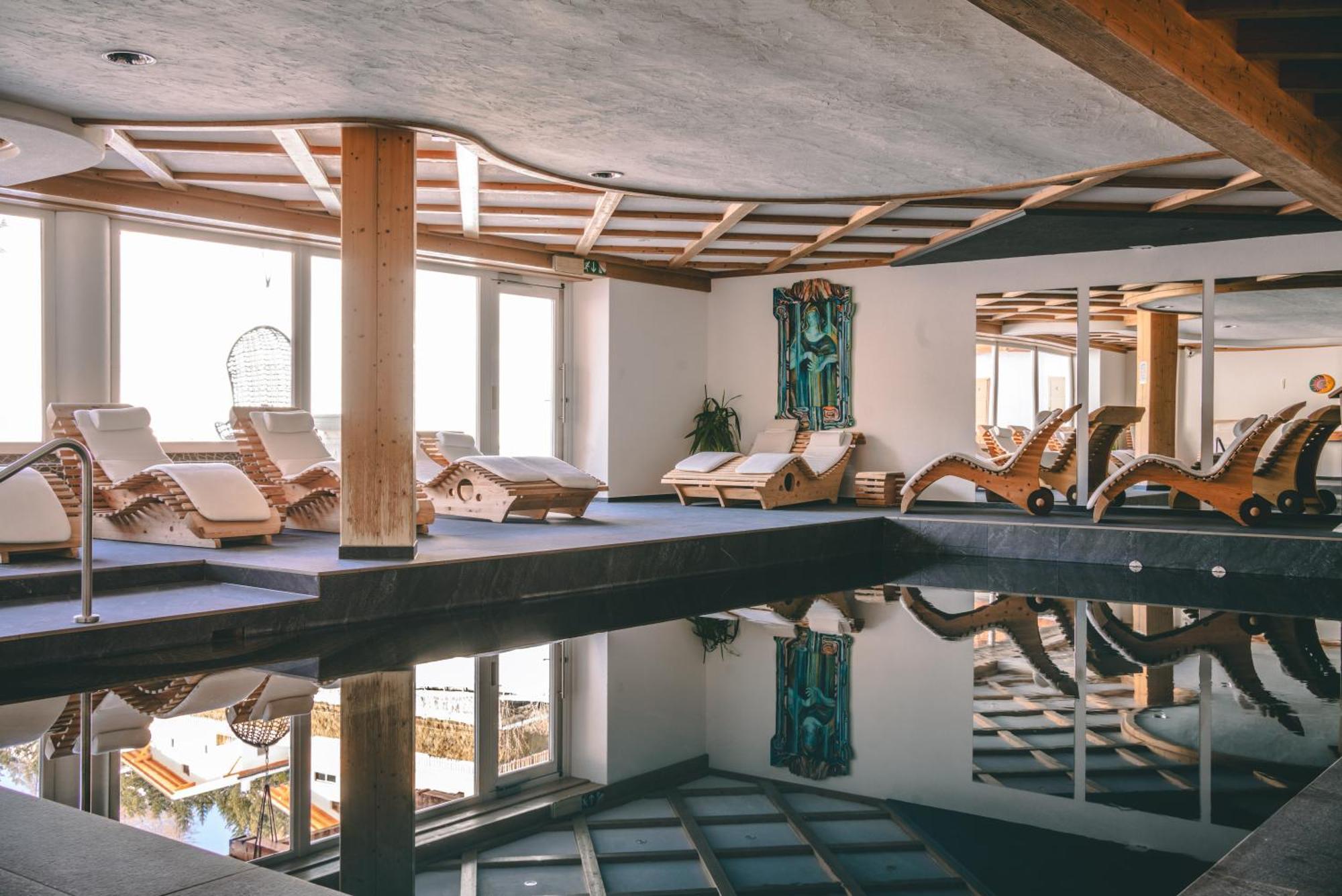 Dolomitenhotel Weisslahnbad Tiers Exteriör bild